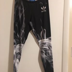 Rita Ora Adidas smoke leggings rare!